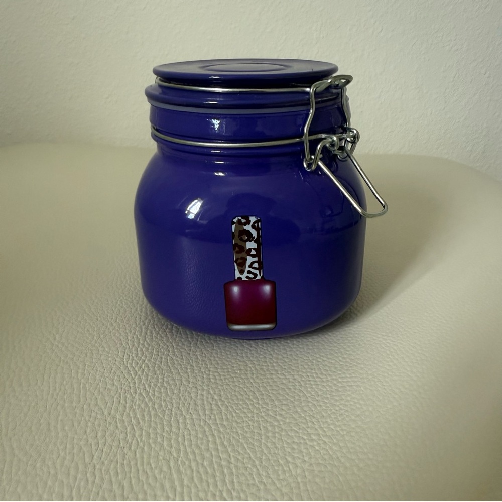 Purple Storage Jar